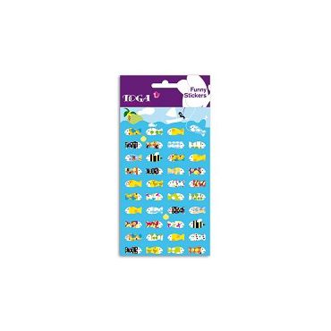 FUNNY STICKERS POISSONS 1
