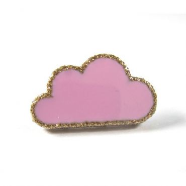 BOUTON NYLON NUAGE ROSE