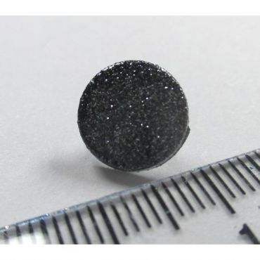 BOUTON NYLON COCKTAIL ARGENTE