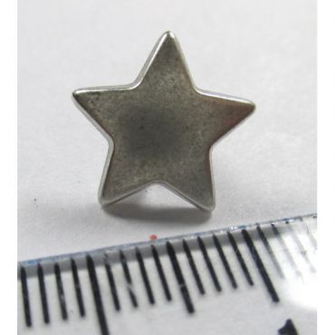 BOUTON METAL ETOILE