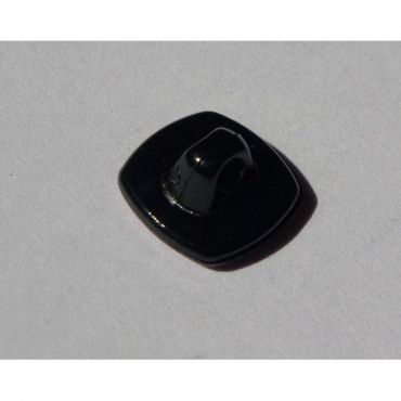 BOUTON CARRE ROSE 13MM