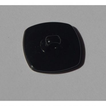 BOUTON CARRE JAUNE 20MM