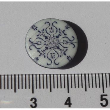 BOUTON  ARABESQUES ROND 15MM