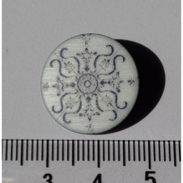 BOUTON ARABESQUES ROND 20MM