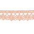 Dentelle fantaisie Rose pale 13mm