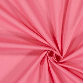 Popeline rose +elastane