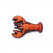 Broche homard rouge