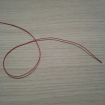 Élastique 1mm rouge