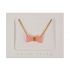 Collier noeud papillon a paillettes