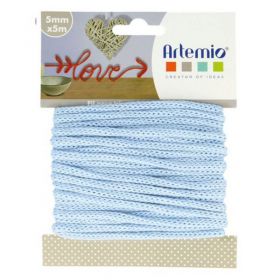 Fil tricotin bleu clair