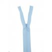 Fermeture invisible 22cm bleu ciel col:505