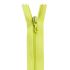 Fermeture 35cm vert citron col:373