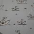 Tissu jersey bateau en papier