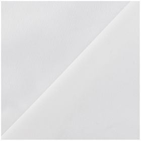 Tissu éponge et enduit blanc