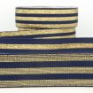 Elastique stripe metal marine