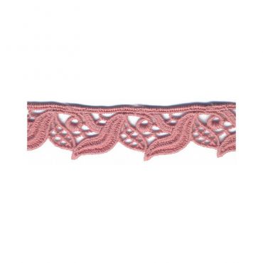 Guipure vieux rose 20mm