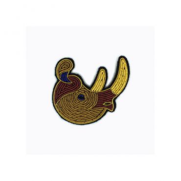 Broche rhinocéros Macon et Lesquoy