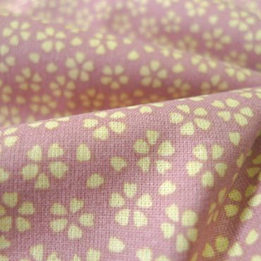 MYOSOTIS ROSE 100%COTON 140CM
