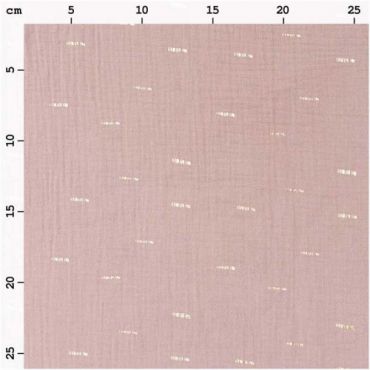 Moussel froisse rose