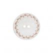 Boutons nacre river shell 15mm rose