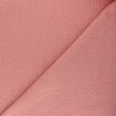 Double gaze gaufree  agnes rose the brodée 100% co 130cm