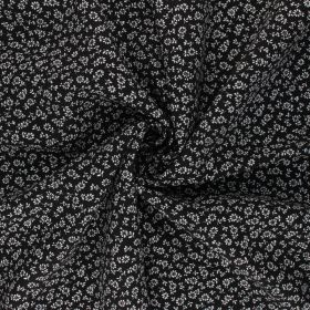 LISON POPELINE 100% viscose NOIR
