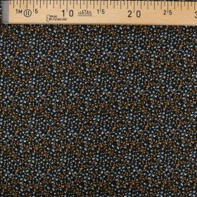 KRISTIN POPELINE 100% viscose NOIR