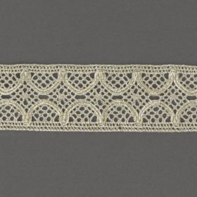 DENTELLE FICELLE 40MM 100%LIN