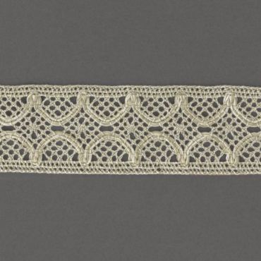DENTELLE FICELLE 40MM 100%LIN