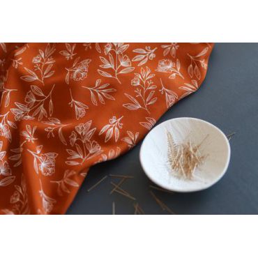 Alcee noisette viscose Lise Tailor