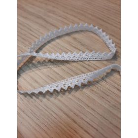 Dentelle fine blanche