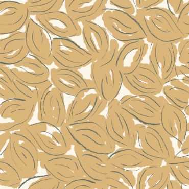 Gaze de coton petal moutarde 140cm