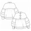 Patron blouse Coeli de Pauline Alice  34-48