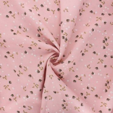 Viscose yposia rose thé bronze 150cm