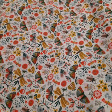 Coton neverland blanc 150cm