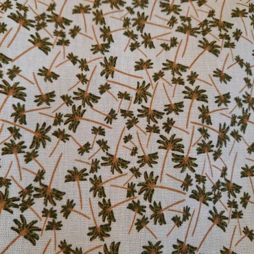 Palmiers140cm 100% coton 120g/m2