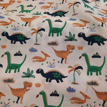 Dino's white 140cm 100% coton 120g/m2