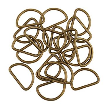 Passant demi rond laiton 30mm