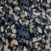 Coton enduit pvc little robin  pvc navy