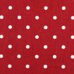 Enduit pvc pois rouge