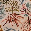 Toile enduite corail pvc tropical 132cm