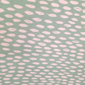 ENDUIT BAYSIDE MINT 137CM GOUTTES  BLEU