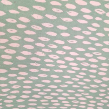 ENDUIT BAYSIDE MINT 137CM GOUTTES  BLEU