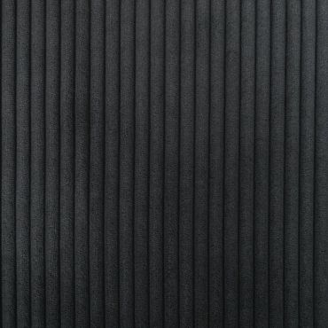 VELOURS HUGGY NOIR100%PE 140CM