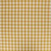 Coton vichy moutarde petits carreaux