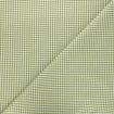 Coton vichy vert olive petits carreaux 2.5mm
