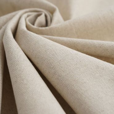 Coton enduit uni decrue 140cm