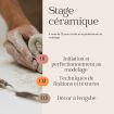Stage Céramique - 4 jours- ETE 2025
