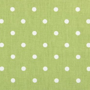 Enduit- Pois blancs fond vert