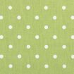 Enduit- Pois blancs fond vert